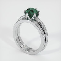 2.44 Ct. Sapphire Ring, Platinum 950 2