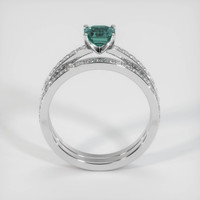 0.67 Ct. Sapphire Ring, Platinum 950 3