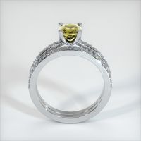 1.03 Ct. Yellow Sapphire Ring, Platinum 950 3