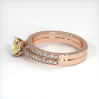 1.07 Ct. Sapphire Ring, 14K Rose Gold 4