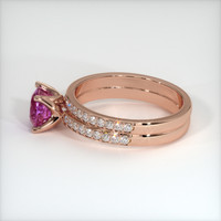 1.56 Ct. Sapphire Ring, 18K Rose Gold 4