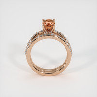 1.59 Ct. Sapphire Ring, 18K Rose Gold 3