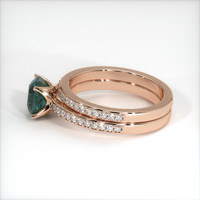 1.70 Ct. Sapphire Ring, 18K Rose Gold 4