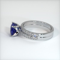 1.42 Ct. Sapphire Ring, 14K White Gold 4