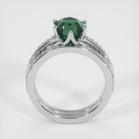 2.44 Ct. Sapphire Ring, 14K White Gold 3