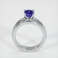 1.39 Ct. Sapphire Ring, 14K White Gold 3