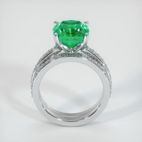 Emerald Ring 4.14 Ct., 18K White Gold Preview