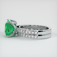 Emerald Ring 4.14 Ct., 18K White Gold Preview