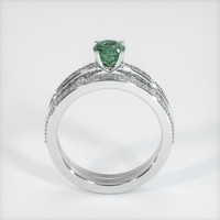 1.01 Ct. Sapphire Ring, 18K White Gold 3