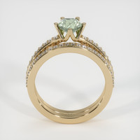 0.81 Ct. Sapphire Ring, 14K Yellow Gold 3