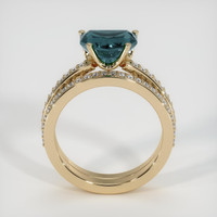 2.59 Ct. Sapphire Ring, 18K Yellow Gold 3