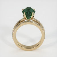 3.44 Ct. Sapphire Ring, 18K Yellow Gold 3
