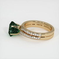 3.44 Ct. Sapphire Ring, 18K Yellow Gold 4