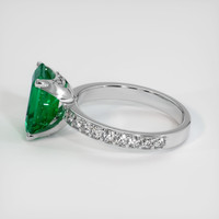 2.22 Ct. Emerald Ring, Platinum 950 4