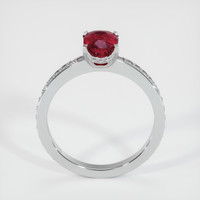 1.04 Ct. Ruby Ring, Platinum 950 3