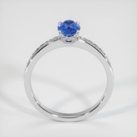 1.20 Ct. Blue Sapphire Ring, Platinum 950 3