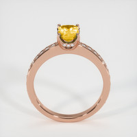 1.03 Ct. Sapphire Ring, 14K Rose Gold 3