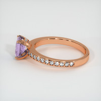 1.05 Ct. Sapphire Ring, 18K Rose Gold 4