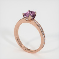 1.05 Ct. Sapphire Ring, 18K Rose Gold 2