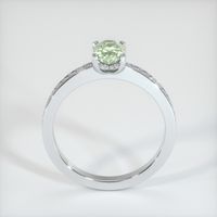 0.80 Ct. Sapphire Ring, 14K White Gold 3
