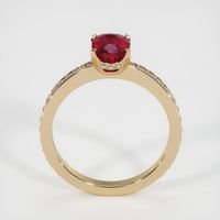 1.04 Ct. Ruby Ring, 14K Yellow Gold 3
