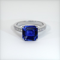4.20 Ct. Sapphire Ring, Platinum 950 1