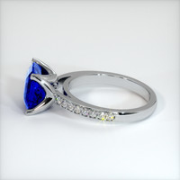 4.20 Ct. Sapphire Ring, Platinum 950 4