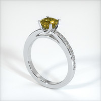 1.37 Ct. Sapphire Ring, Platinum 950 2
