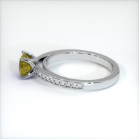 1.37 Ct. Sapphire Ring, Platinum 950 4