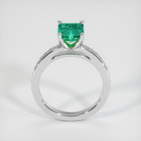 2.23 Ct. Emerald Ring, Platinum 950 3