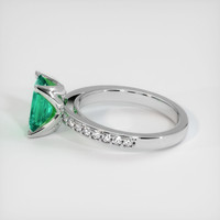 2.23 Ct. Emerald Ring, Platinum 950 4