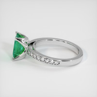 1.94 Ct. Emerald Ring, Platinum 950 4