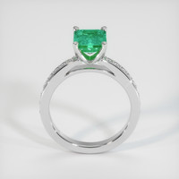 1.76 Ct. Emerald Ring, Platinum 950 3