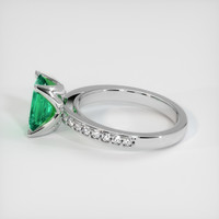 2.63 Ct. Emerald Ring, Platinum 950 4