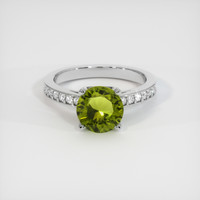 1.87 Ct. Gemstone Ring, Platinum 950 1