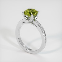 1.87 Ct. Gemstone Ring, Platinum 950 2