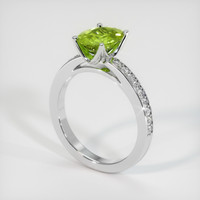 1.55 Ct. Gemstone Ring, Platinum 950 2