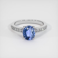 1.82 Ct. Gemstone Ring, Platinum 950 1