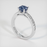 1.23 Ct. Gemstone Ring, Platinum 950 2