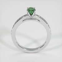 0.65 Ct. Gemstone Ring, Platinum 950 3