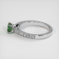 0.65 Ct. Gemstone Ring, Platinum 950 4