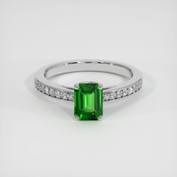 0.90 Ct. Gemstone Ring, Platinum 950 1