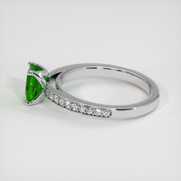 0.90 Ct. Gemstone Ring, Platinum 950 4