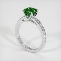 1.63 Ct. Gemstone Ring, Platinum 950 2