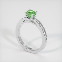 0.97 Ct. Gemstone Ring, Platinum 950 2