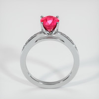 2.36 Ct. Ruby Ring, Platinum 950 3