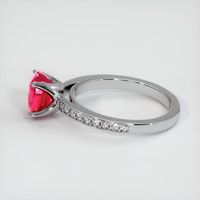 2.36 Ct. Ruby Ring, Platinum 950 4