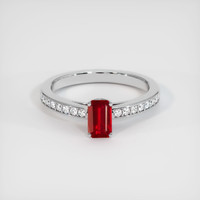 Ruby Ring 0.75 Ct., Platinum 950 Preview