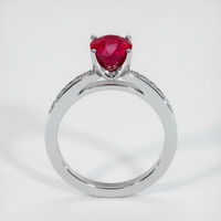 1.68 Ct. Ruby Ring, Platinum 950 3