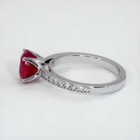 1.68 Ct. Ruby Ring, Platinum 950 4